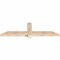 Ekena Millwork Eugene Smooth Timber Gable Bracket, Douglas Fir, 72"W x 21"H x 3 1/2"D x 5 1/2"F, 7/12 Pitch GBW072X21X0406EUG00SDF - alternate 2